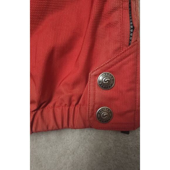 Spyder Thinsulate Insulation Snow Pants Bibs Red sz XL Ski Overalls 38x33 - Picture 8 of 14